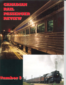 "Canadian Rail Passenger Review: Number 3" by Douglas N.W. Smith
