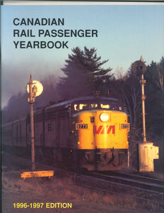 "Canadian Rail Passenger Yearbook: 1996-1997 Edition," by Douglas N.W. Smith
