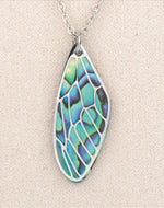 Glacier Pearle Necklace Dragonfly Wing