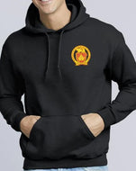 CP 1881 Beaver Gold Shield pullover Black Hoodie