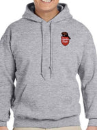Grey CP Beaver Shield Logo Hoodie