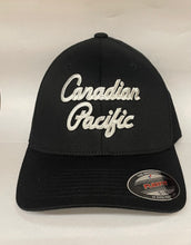 Load image into Gallery viewer, Canadian Pacific 1960's Black with White Script Lettering Cap