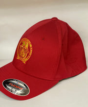 Load image into Gallery viewer, Red Canadian Pacific 1881 Golden Beaver Shield Logo Cap