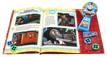 Load image into Gallery viewer, "Thomas Hits the Rails! Movie Theater Storybook & Movie Projector" by Maggie Fischer