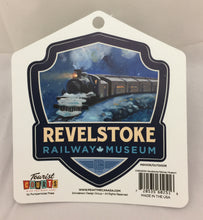 Load image into Gallery viewer, &quot;Revelstoke Railway Museum&quot; Shield Sticker
