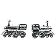 Steam Engine Post Earrings