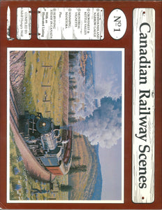 "Canadian Railway Scenes No.1" by Adolf Hungry Wolf