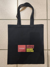 Load image into Gallery viewer, Tote Bag Black RRM Fancy Lady Poster
