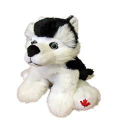 12" MapleFoot Husky Stuffed Anima