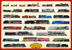 Poster #26 "Steam Locomotives" Gold Crest