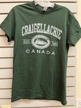 Load image into Gallery viewer, Craigellachie Est 1885 T-Shirt Green and Gray
