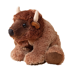 7" FloppyFoot Buffalo Stuffed Animal