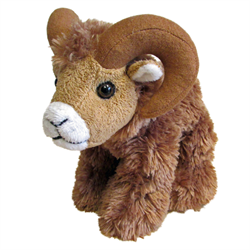 7" FloppyFoot Ram Stuffed Animal