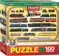 Trains 100PC Puzzle