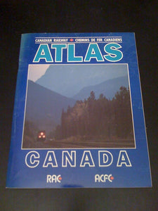 "Canadian Railway Atlas" by The Railway Association of Canada