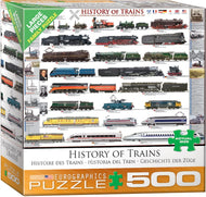 History of Trains 500 PC Puzzle
