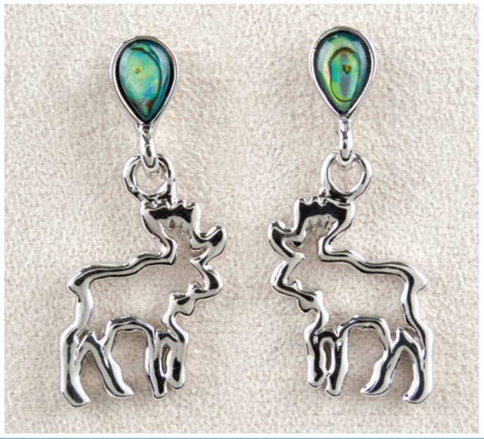 Glacier Pearle Earring Moose Spirit