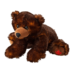 12" MapleFoot Grizzly Bear Stuffed Animal