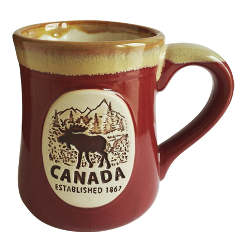 Mug Moose Red