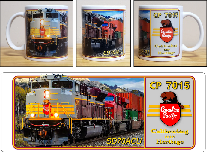 CP 7015 SD70ACU Mug