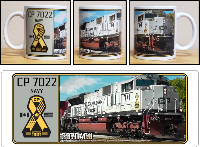 CP 7022 Navy SD70ACU
