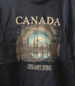 "Last Spike Craigellachie Canada" T-Shirt Navy