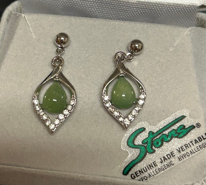 Jade Earrings Bountiful