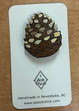 Load image into Gallery viewer, Wooden Lapel Pin
