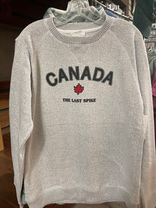 Crew Neck sweatshirt Gray mix