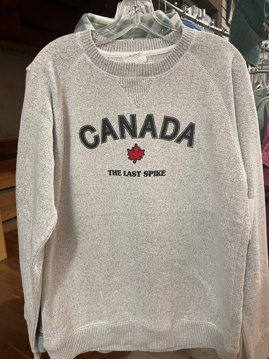 Crew Neck sweatshirt Gray mix