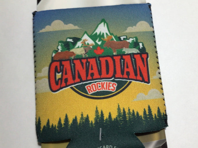 Can Koozie Canadian Rockies Wildlife