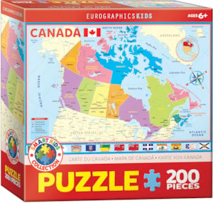 Map of Canada Puzzle