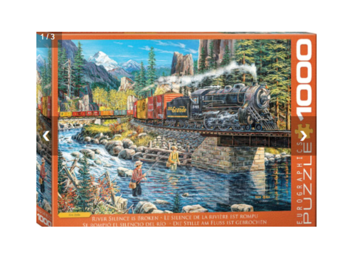 River Silence is Broken Puzzle 1000 pieces