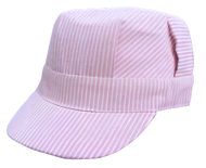 Adult Engineer Cap PinkStripe