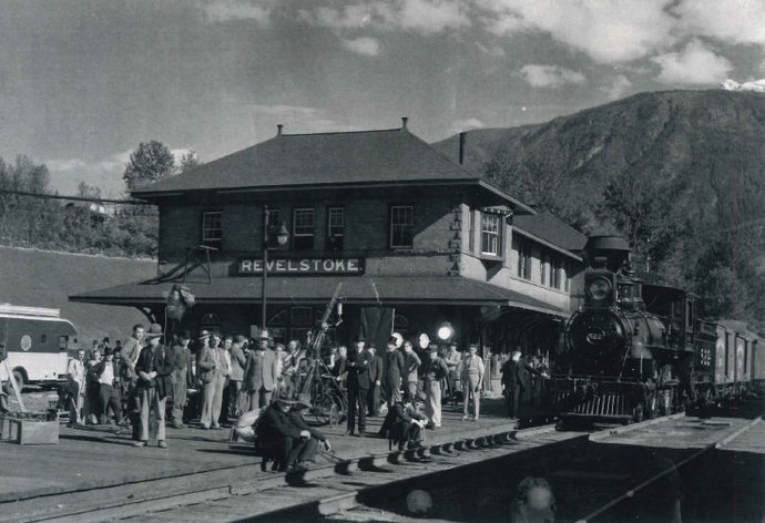 Postcard- Revelstoke Station Historic Photo