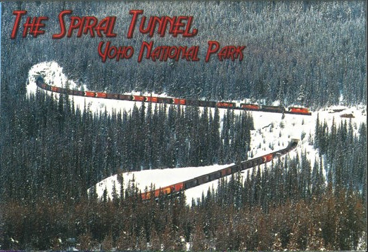 Post Card Spiral Tunnel in Winter