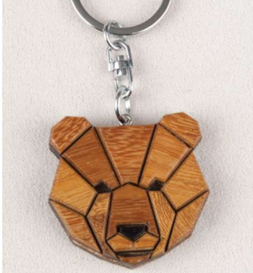 Bear Angle Keychain