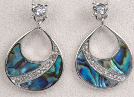 Glacial Pearle Earring Enchanted Evening