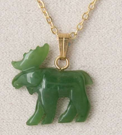 Jade Necklace Moose