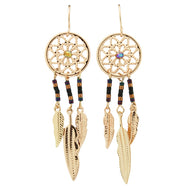 Earrings Dreamcatcher Black