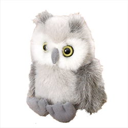 4.5" MapleFoot Grey Owl Stuffed Animal