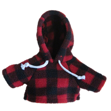 Load image into Gallery viewer, The Last Spike 10&quot; Curly Critter Moose Stuffed Animal With Hoodie
