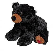 12" Maplefoot Black Bear Stuffed Animal