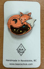 Load image into Gallery viewer, Wooden Lapel Pin

