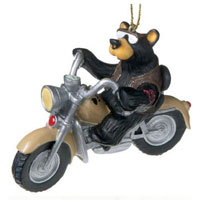 BF Bear Harley Ornament