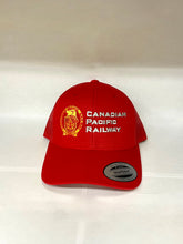 Load image into Gallery viewer, CP 1881 Beaver Logo W/Letters Truckers Cap - Red
