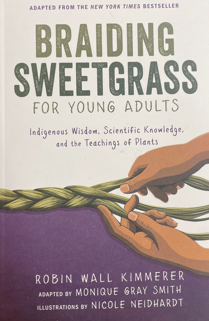 Braiding Sweet Grass For Young Adults