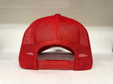 Load image into Gallery viewer, CP 1881 Beaver Logo W/Letters Truckers Cap - Red
