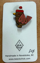 Load image into Gallery viewer, Wooden Lapel Pin
