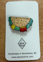Load image into Gallery viewer, Wooden Lapel Pin
